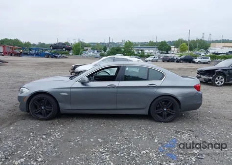 2011 BMW 550I из США, поврежденный, VIN WBAFR9C51BC758665